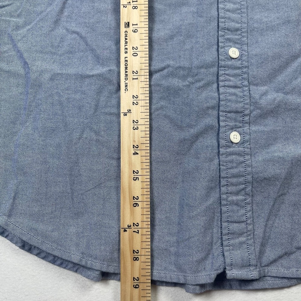 Levi's Shirt Men's Large Blue Standard Fit Pocket Long Sleeve Button-Up Classic - Picture 6 of 11